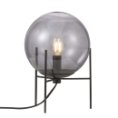 Nordlux Tischleuchte Alton Table E14 rauch Glas Tischlampe 47645047