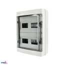 Schelinger Hermetischer-Verteilerkasten 24N+24PE 2X12P Aufputz