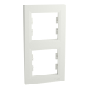 Schneider Electric ASFORA 2-Fach Rahmen Vertikal UP weiss EPH5810221D