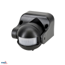 Bemko Bewegungsmelder 180° IP44 1200/600W Aufputz IR schwarz B50-SES09BL