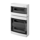 Aufputzverteiler Sicherungskasten Verteilerkasten 57 (19+38) Module Aufputz IP55